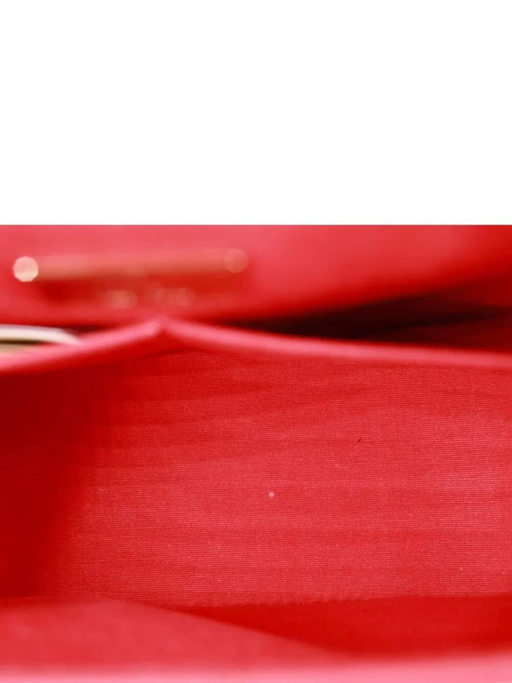 Louis Vuitton  Pasadena Monogram Vernis Leather Shoulder Bag Red